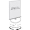 Azar Displays Two-Sided Revolving Acrylic Sign Holder, 8.5inW x 11inH, 2PK 108554 - alternate 3
